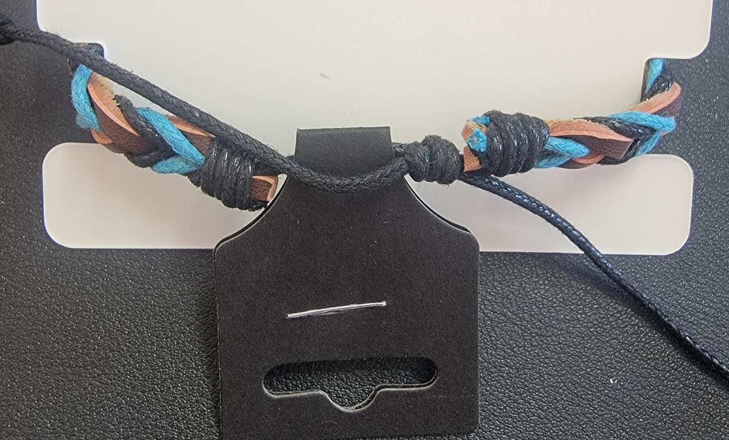 UNISEX STYLISH FAUX LEATHER BRACELET