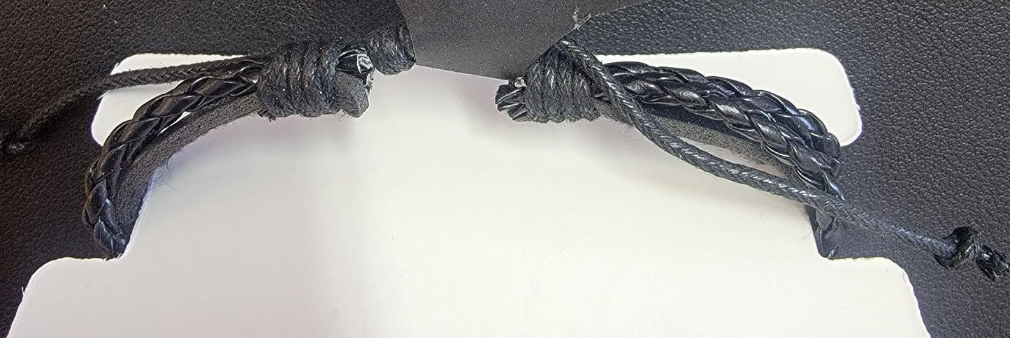 Constellation (Zodiac)-LEO- FAUX LEATHER BRACELET