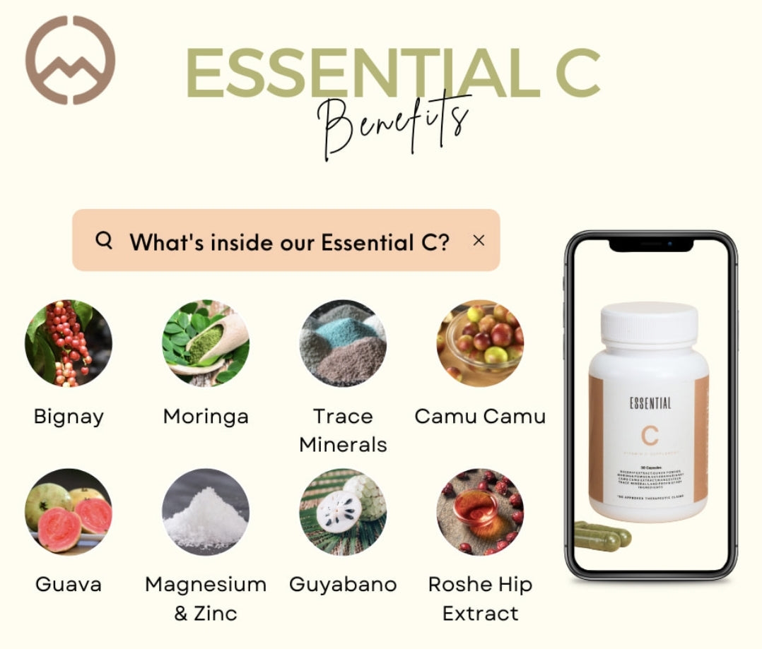 MCC ESSENTIAL CARE --GREENS & C--AVAILABLE 30 & 60 CAPSULES! SAVE MORE!