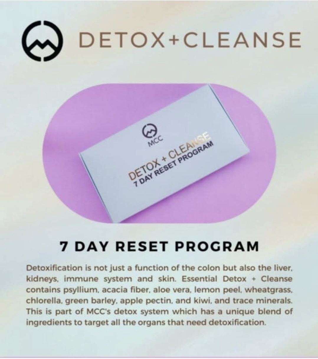 MCC EXCLUSIVE BUNDLE 60/100 & Detox+ --YOU SAVED $40