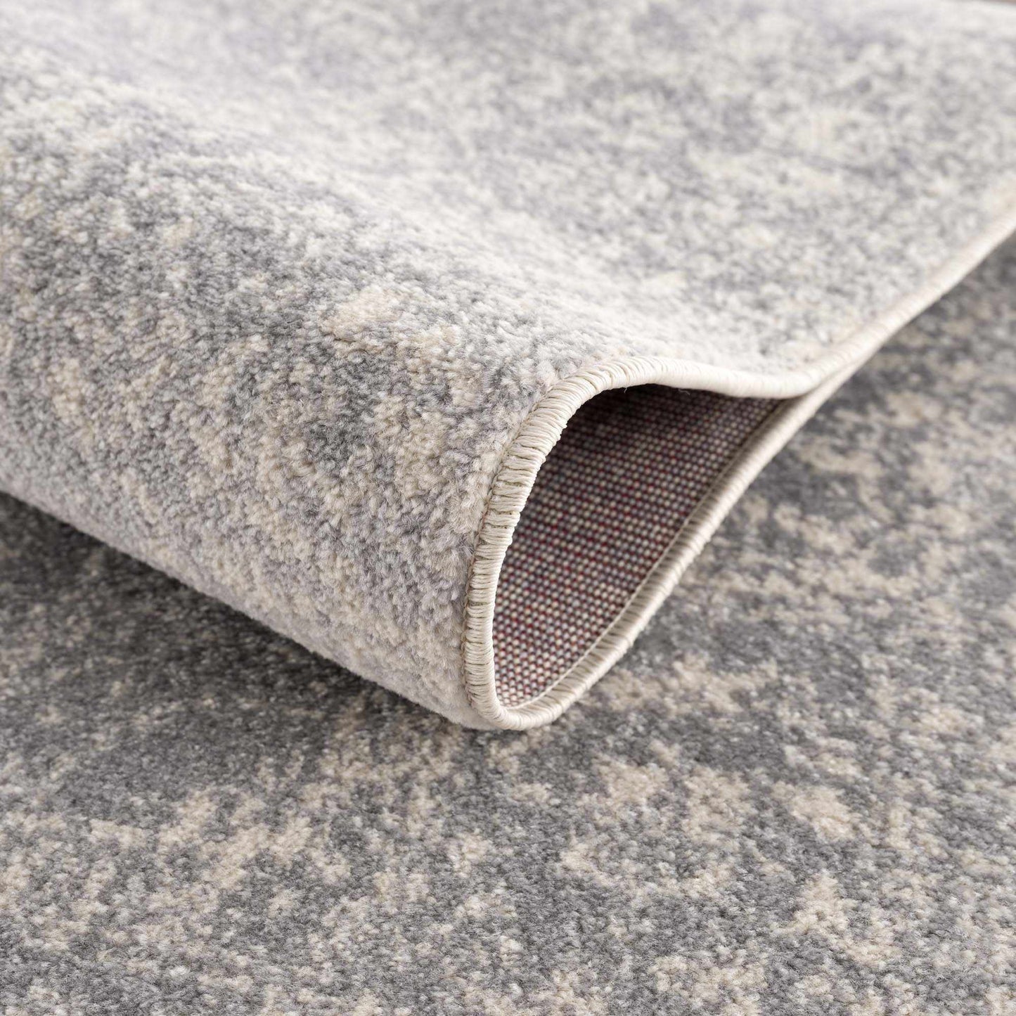 Peeta Gray Medallion Area Rug