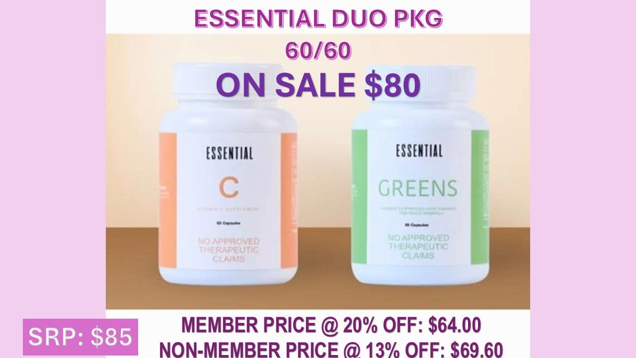 Best Seller! MCC ESSENTIAL DUO 60/60-ON SALE!--Buy Now & Save! READY TO SHIP!
