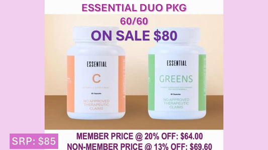 Best Seller! MCC ESSENTIAL DUO 60/60-ON SALE!--READY TO SHIP!--LIMITED STOCK!