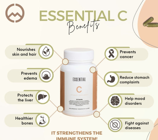 MCC ESSENTIAL C- 60 CAPSULES--SOLD OUT! BACK ORDER IN 2 WEEKS!