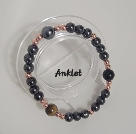 Stunning Triple Magnetic Therapeutic Anklet