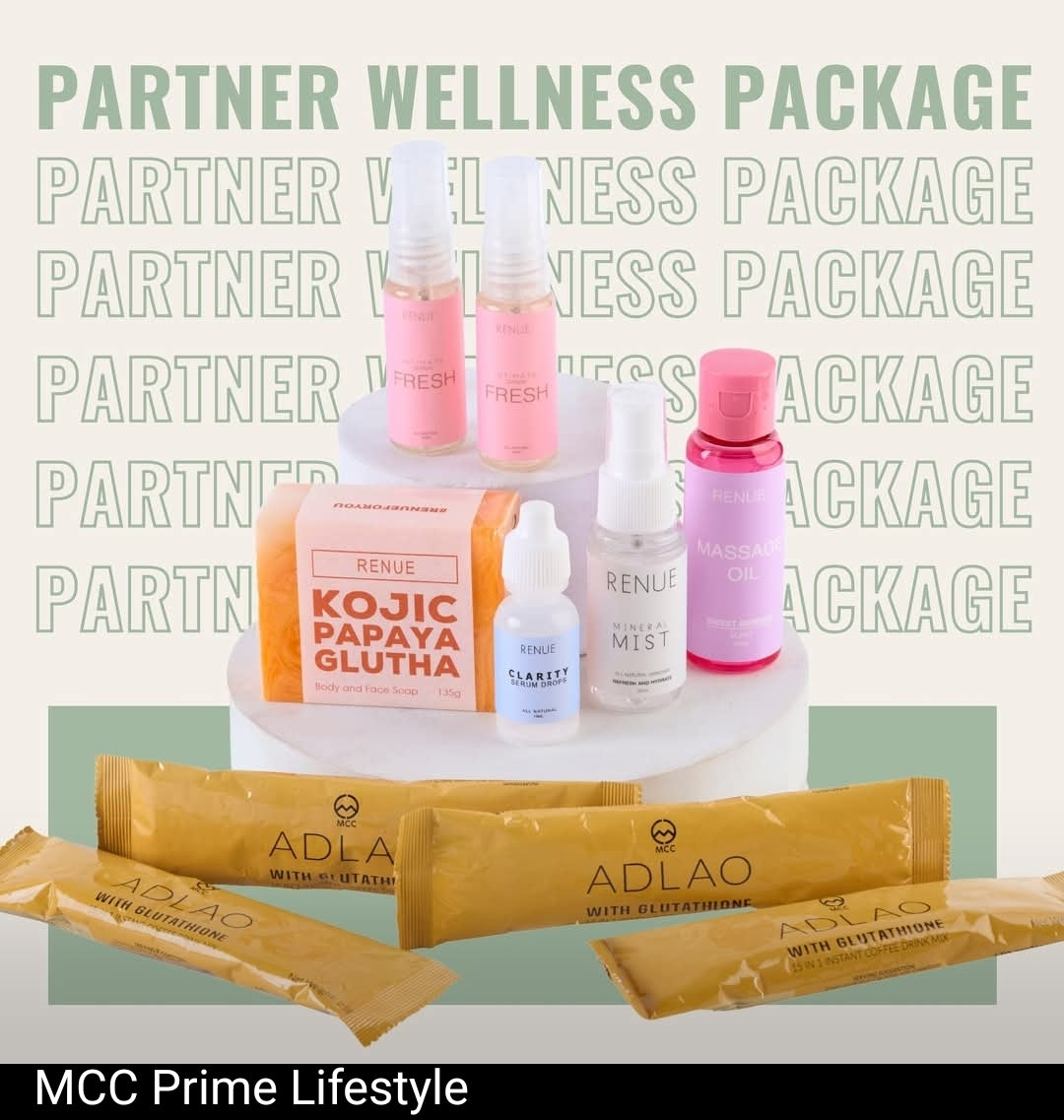 MCC PARTNER WELLNESS PACKAGE--BUY THIS PKG & GET 15% DISCOUNT EVERYTIME YOU ORDER!--NO MIN. PURCHASE REQUIRED!
