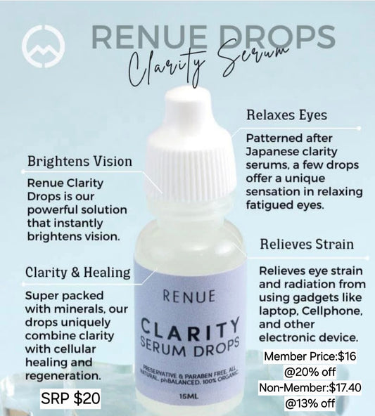 MCC Renue Clarity Serum Drops-READY TO SHIP!