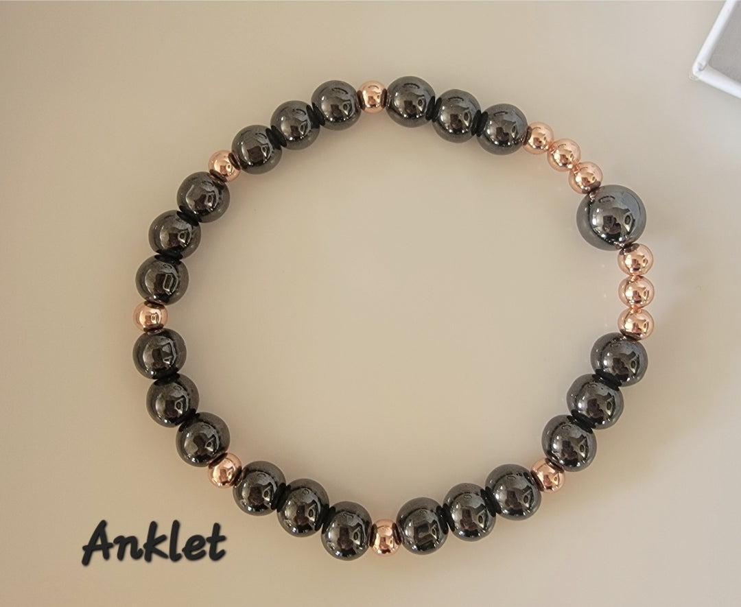 Stylish Triple Magnetic Therapeutic Bracelet & Anklet Set--FREE SHIPPING for this item!