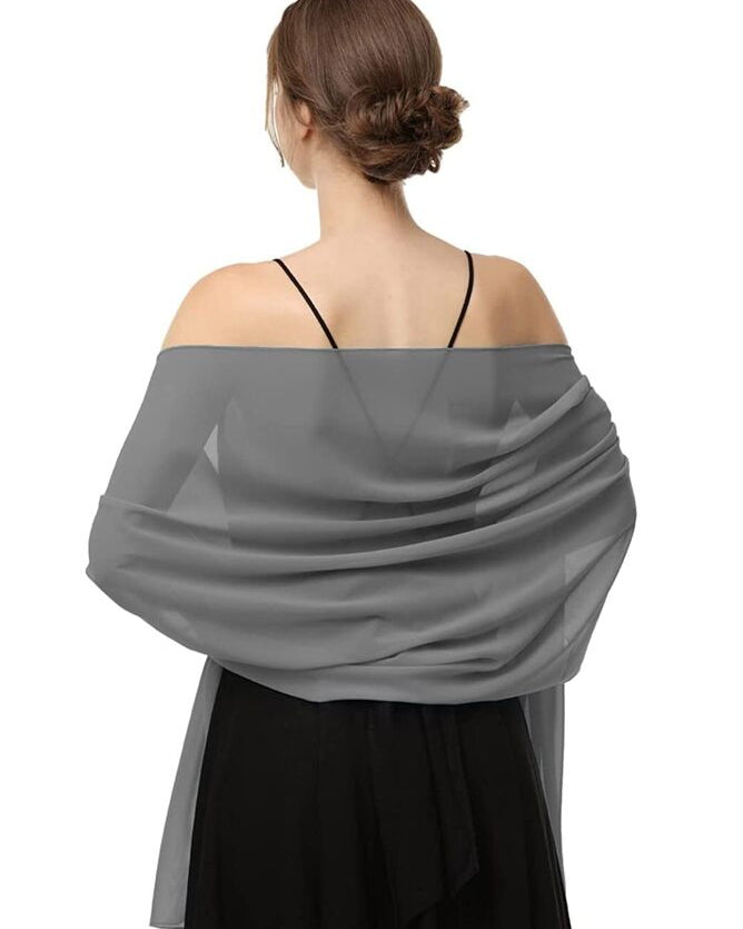 Lightweight Chiffon Shawls Scarves Wraps Sarong M21